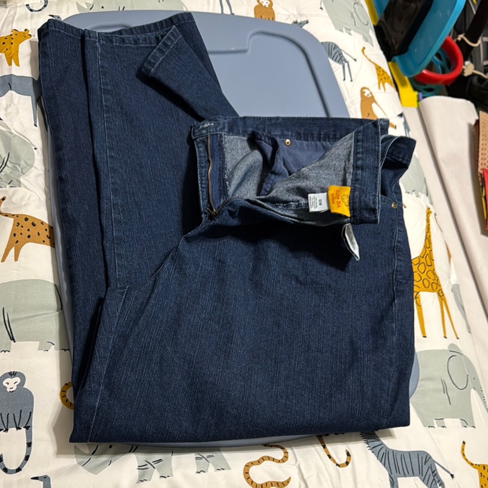 Ruby Rd.  Women's Straight Leg Jeans in Dark Blue Women’s 18W $18